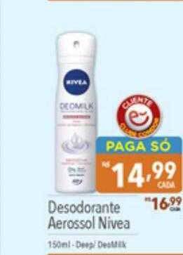 Supermercados Condor Desodorante aerossol nivea oferta