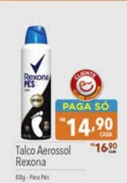 Supermercados Condor Talco aerossol rexona oferta