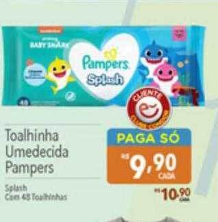 Supermercados Condor Toalhinha umedecida pampers oferta