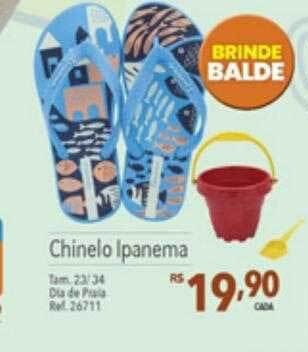 Supermercados Condor Chinelo ipanema oferta