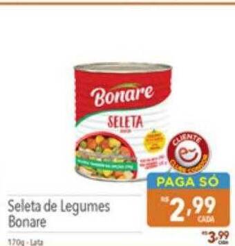 Supermercados Condor Seleta de legumes bonare oferta