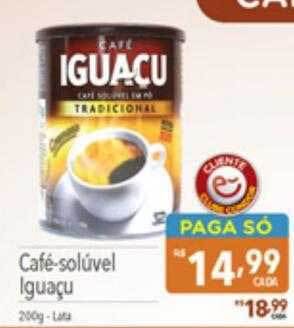 Supermercados Condor Café-solúvel iguaçu oferta