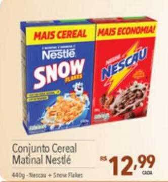 Supermercados Condor Conjunto cereal matinal nestlé oferta