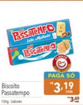 Supermercados Condor Biscoito passatempo 150g oferta