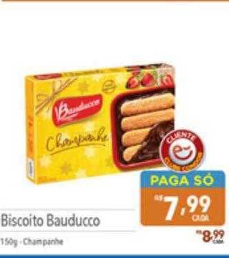 Biscoito bauducco 150g champanhe