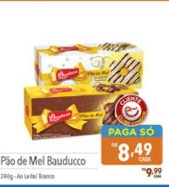 Supermercados Condor Pão de mel bauducco oferta
