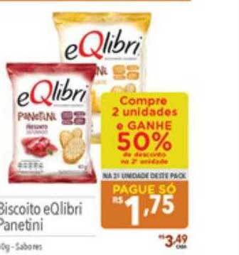 Supermercados Condor Biscoito eqlibri panetini oferta