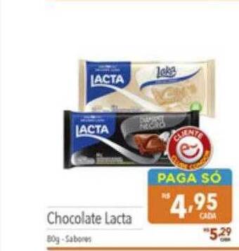 Supermercados Condor Chocolate lacta oferta