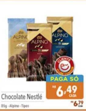 Supermercados Condor Chocolate nestlé oferta