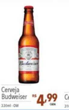 Supermercados Condor Cerveja budweiser oferta