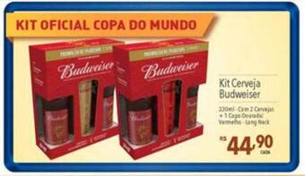 Supermercados Condor Kit cerveja budweiser oferta