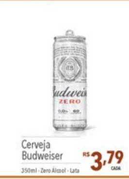 Supermercados Condor Cerveja budweiser oferta