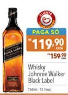 Supermercados Condor Whisky johnnie walker black label oferta