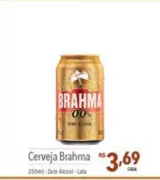 Supermercados Condor Cerveja brahma zero álcool oferta