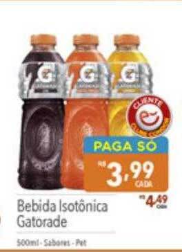 Supermercados Condor Bebida isotônica gatorade oferta