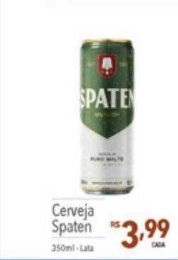 Supermercados Condor Cerveja spaten oferta