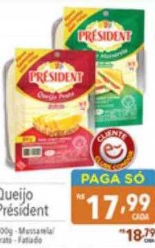 Supermercados Condor Queijo président oferta