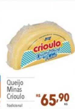 Supermercados Condor Queijo minas crioulo oferta