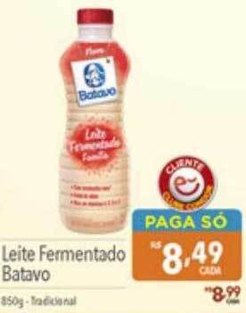 Supermercados Condor Leite fermentado batavo oferta