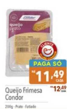 Supermercados Condor Queijo frimesa condor oferta