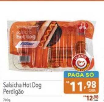 Salsicha hot dog perdigão