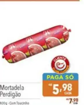 Supermercados Condor Mortadela perdigão oferta