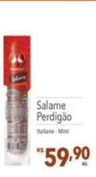 Supermercados Condor Salame perdigão oferta