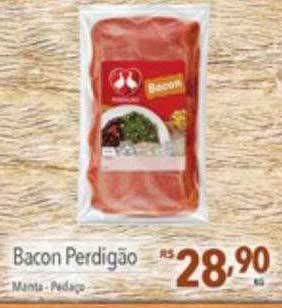 Supermercados Condor Bacon perdigão oferta