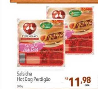 Supermercados Condor Salsicha hot dog perdigão oferta