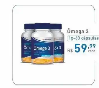 Agafarma Ômega 3 1g 60 cápsulas oferta