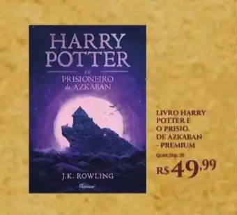Bistek Supermercados Livro harry potter e o prisio de azkaban premium oferta