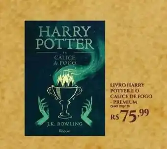 Bistek Supermercados Livro harry potter e o calice de fogo premium oferta