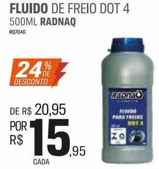 AutoZone Fluido de freio dot 4 500ml radnaq oferta