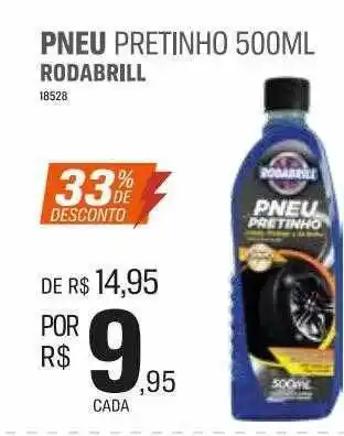 Pneu pretinho 500ml rodabrill
