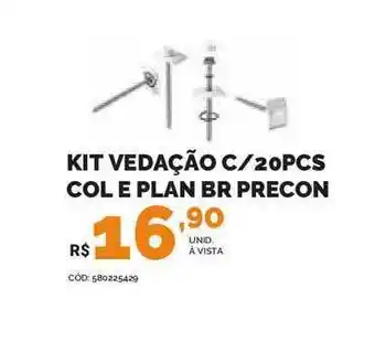 Kit Vedação C 20pcs Col E Plan Br Precon
