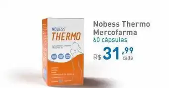 Nobess thermo mercofarma 60 cápsulas
