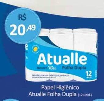 Tchê Farmácias Papel higiênico atualle folha dupla oferta