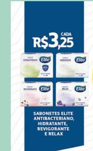 Tchê Farmácias Sabonete elite antibacteriano hidratante revigorante e relax oferta