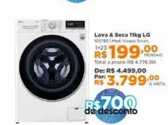Lojas Solar Lava & seca 11kg lg oferta
