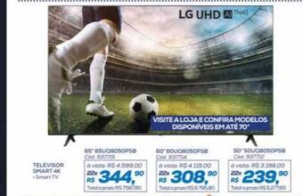 Lojas Colombo Televisor smart 4k oferta