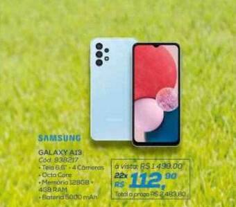 Lojas Colombo Samsung galaxy a13 oferta