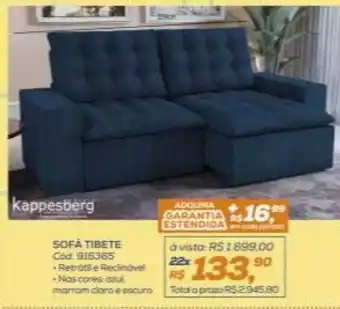 Lojas Colombo Sofa tibete kappesberg oferta