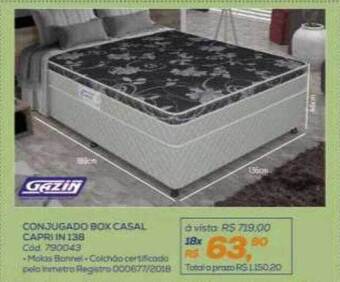 Lojas Colombo Conjugado box casal capri in 138 gazin oferta