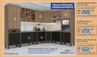 Lojas Colombo Cozinha modulada camille oferta