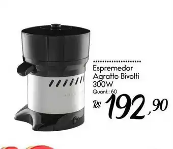 Giassi Supermercados Espremedor Agratto Bivolti 300w oferta