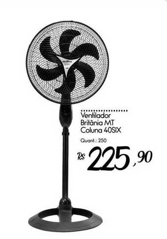 Giassi Supermercados Ventilador Britânia Mt Coluna 40six oferta