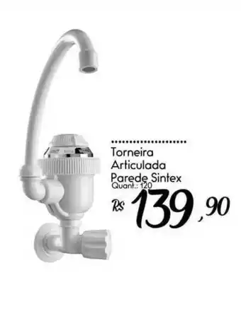 Torneira Articulada Parede Sintex