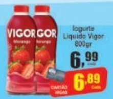Higa's Supermercado Iogurte Liquido Vigor 800g oferta