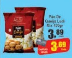 Higa's Supermercado Pao de Queijo Ludi Mix 400g oferta