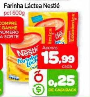 Nordestão Farinha láctea nestlé oferta